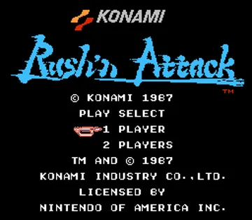 Rush'n Attack (USA) screen shot title